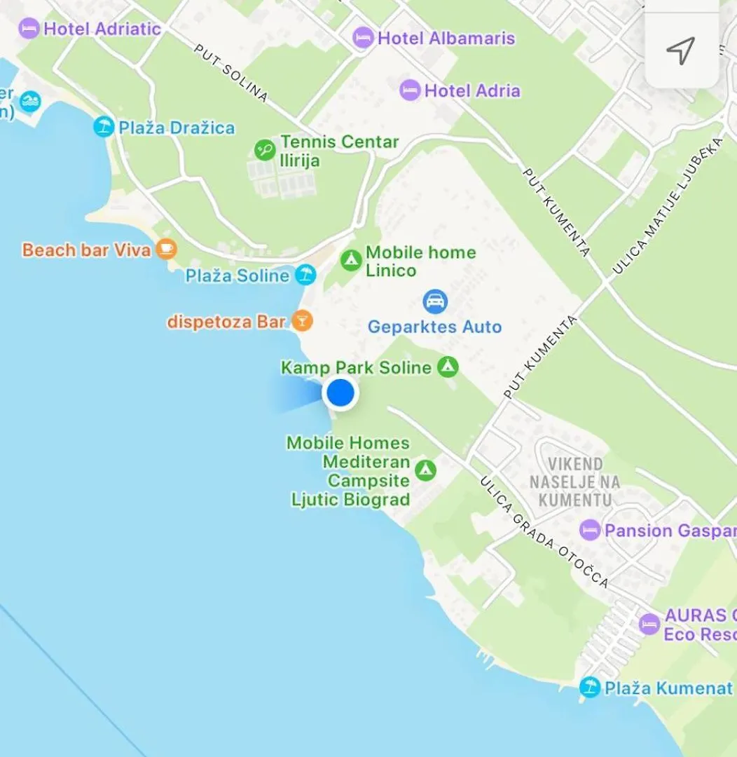 Camping Mobile Home Nelly 775 Biograd Na Moru Croatie